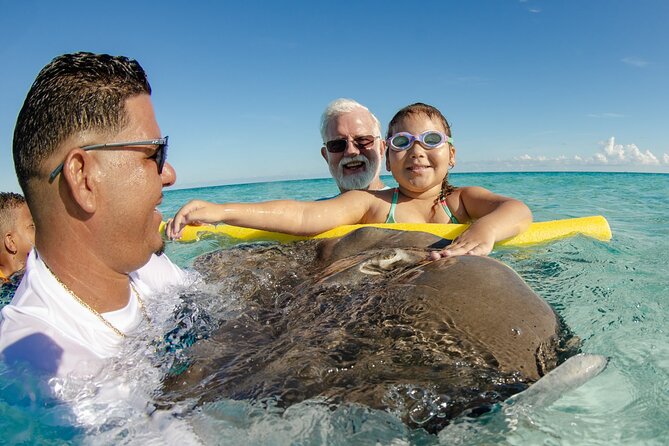 3 Hour Private Charter on Stingray City with Snorkeling - One hour with the stingrays at Stingray City