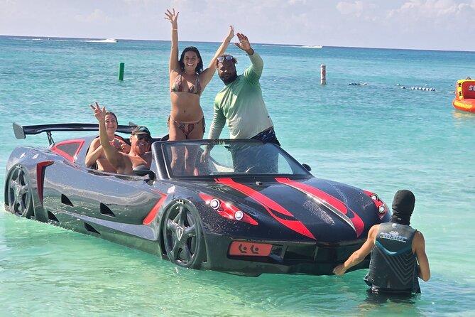 Grand Cayman Exotic Jet Car Experience in 7 Mile Beach - Driving a sports car on Seven Mile Beach