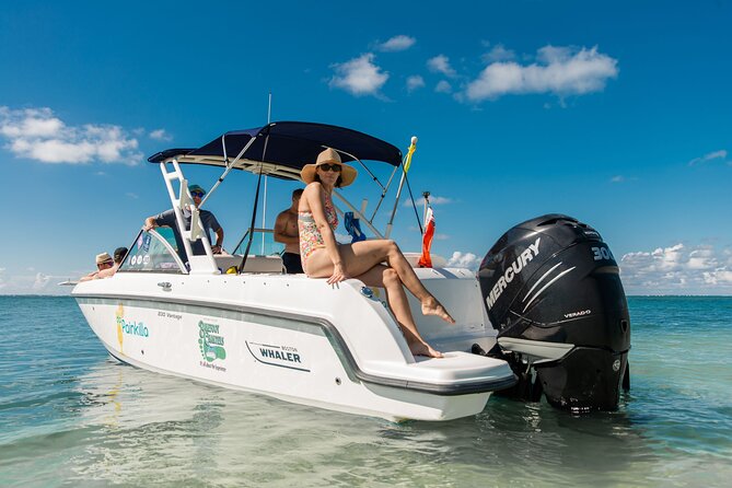 Private boat charter in Grand Cayman - Snorkeling with gear already on board