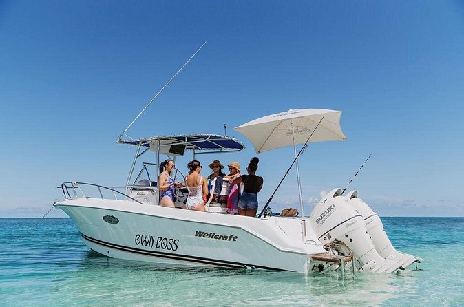 Private Boat Charter Snorkeling Stingray City or Bio Bay - What comes with the boat