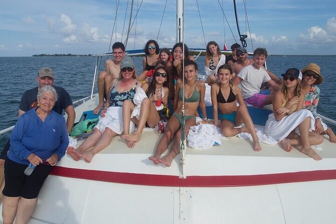 Stingray City Catamaran Sunset Tour - The sunset cruise back to Safehaven Marina
